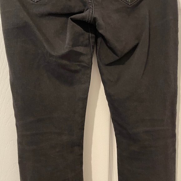 Joe's Jeans Black Zipper Skinny Ankle Jeans Jeggings Sz 29 (31x27) - Picture 9 of 15